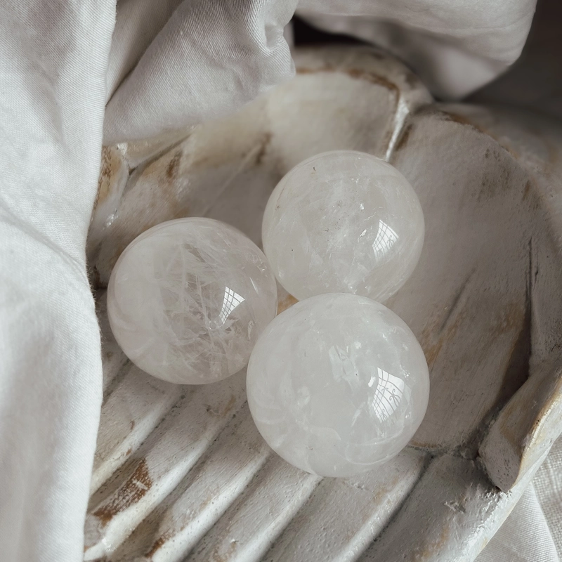 sfera in Quarzo Ialino